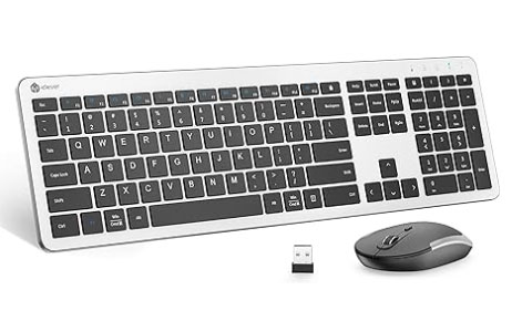 wireless keyboard and mouse pad