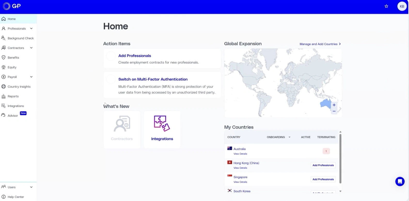 g-p home page eor
