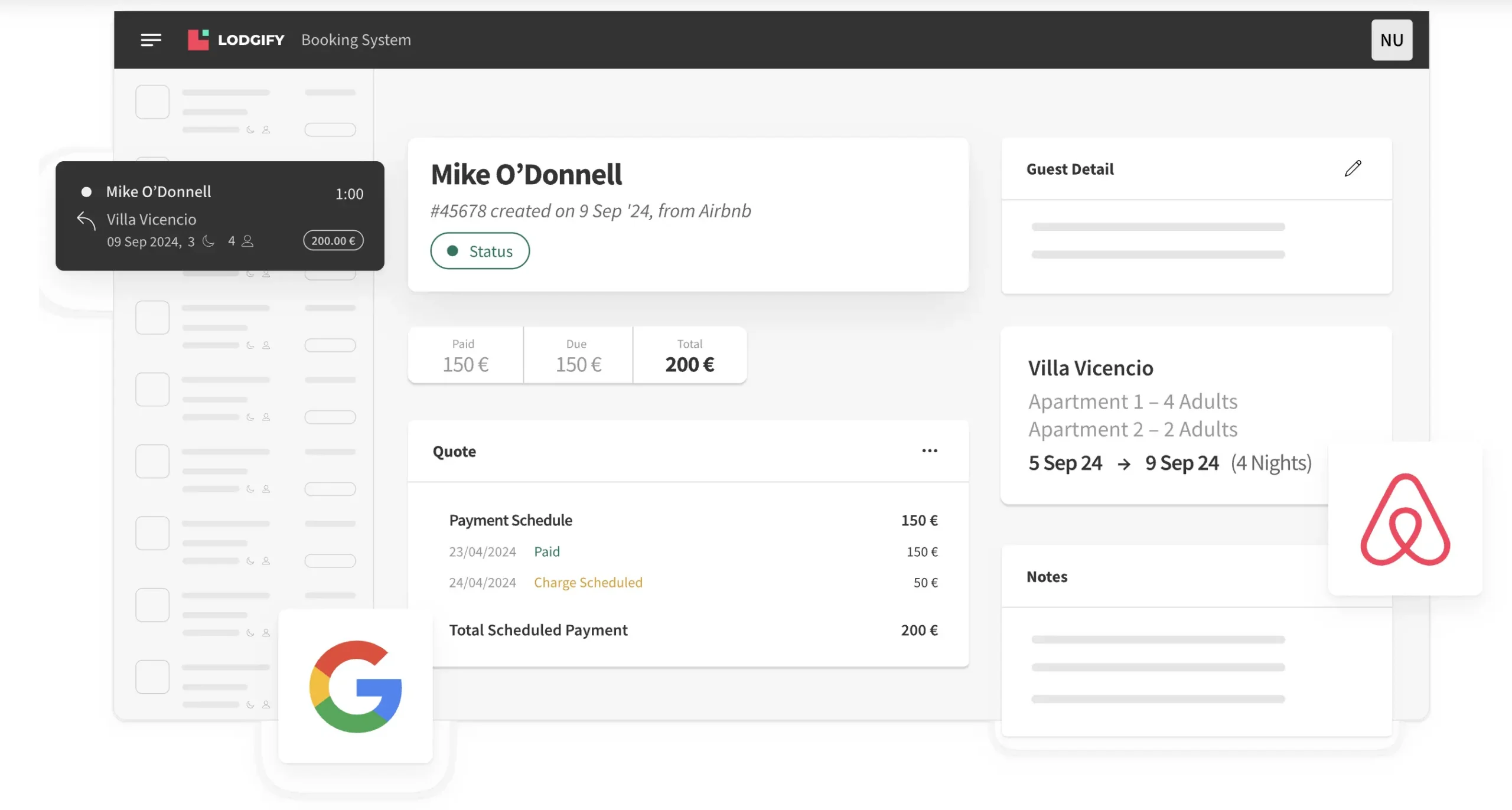 lodgify guest management