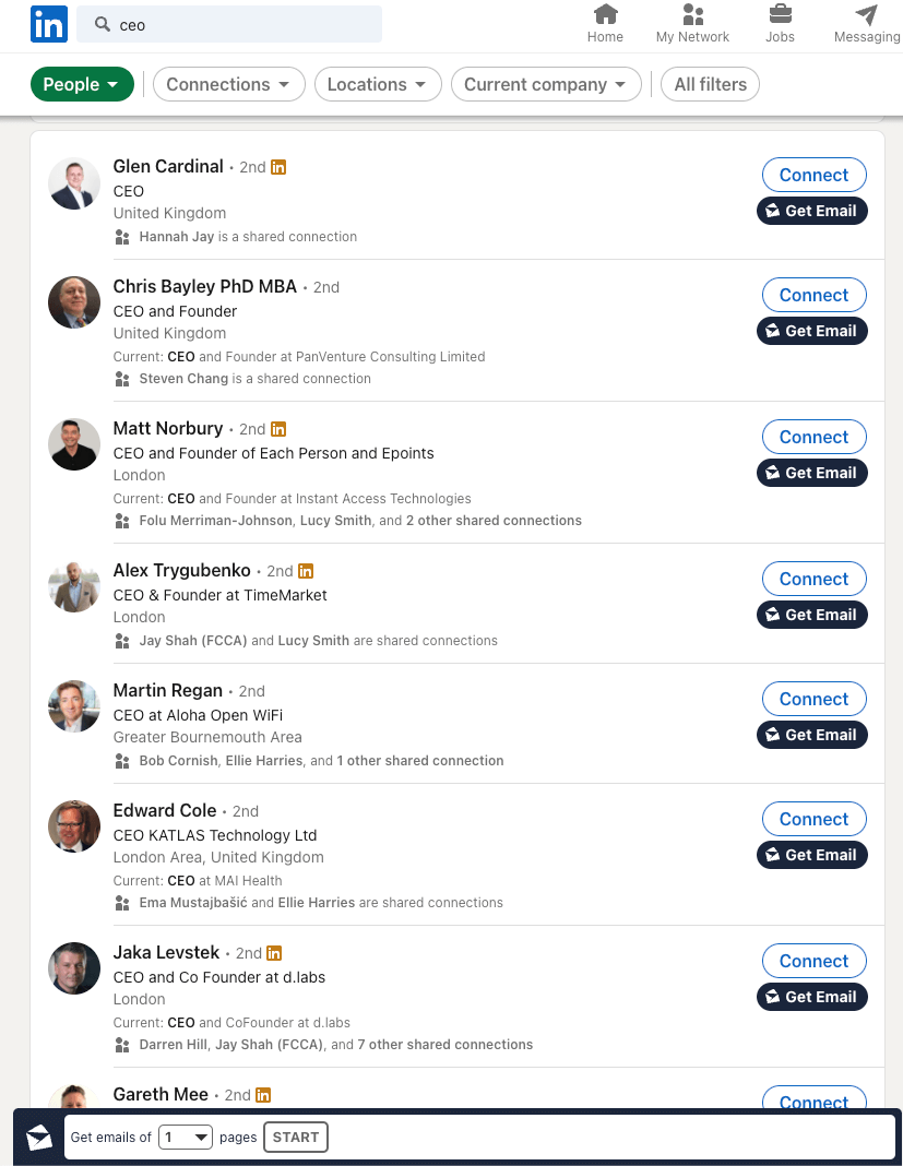 anymail finder linkedin