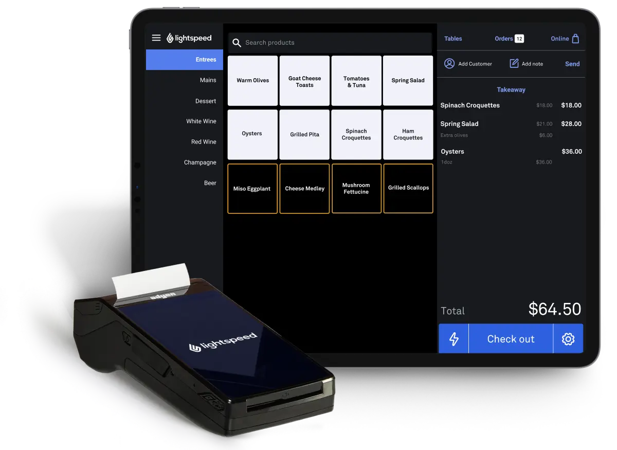 lightspeed pos terminal