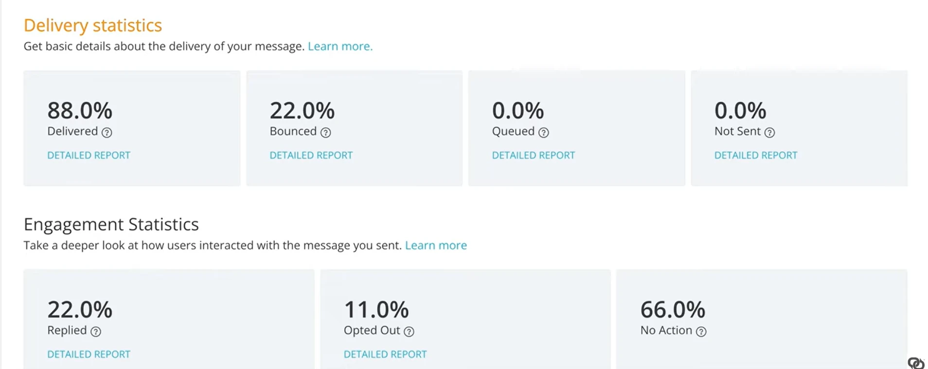 ez texting reports